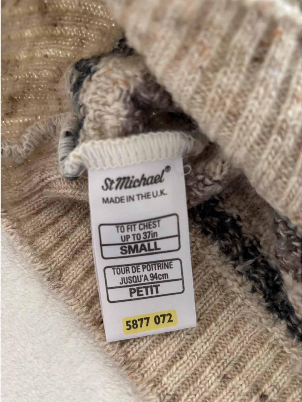 Vintage 90’s St.Michael sweater - Picture 4 of 6